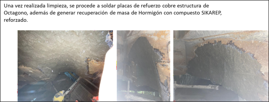 Reconstrucción Octágono Chancador 2
